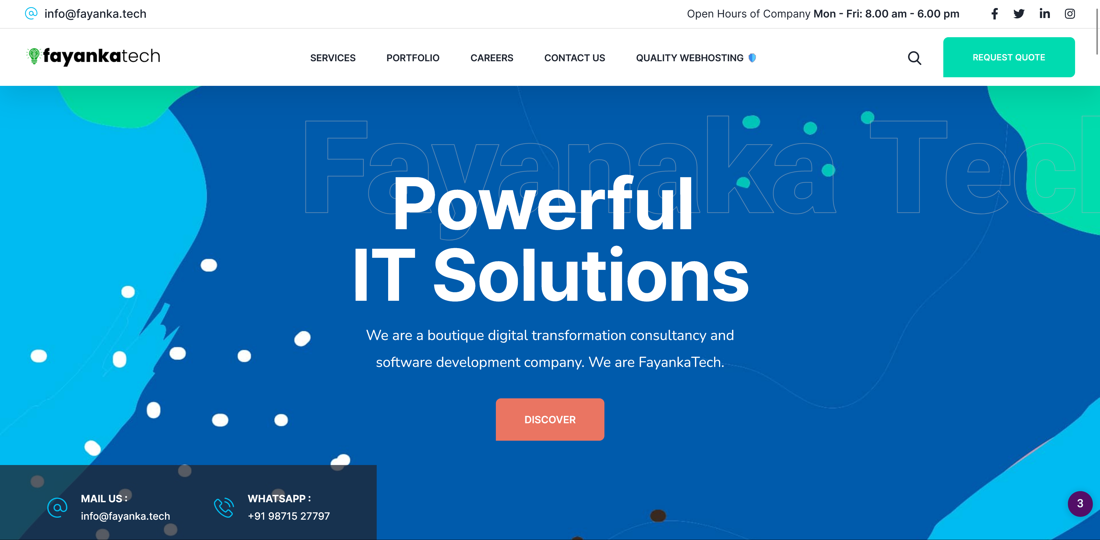 Fayanka Tech - IT Solutions